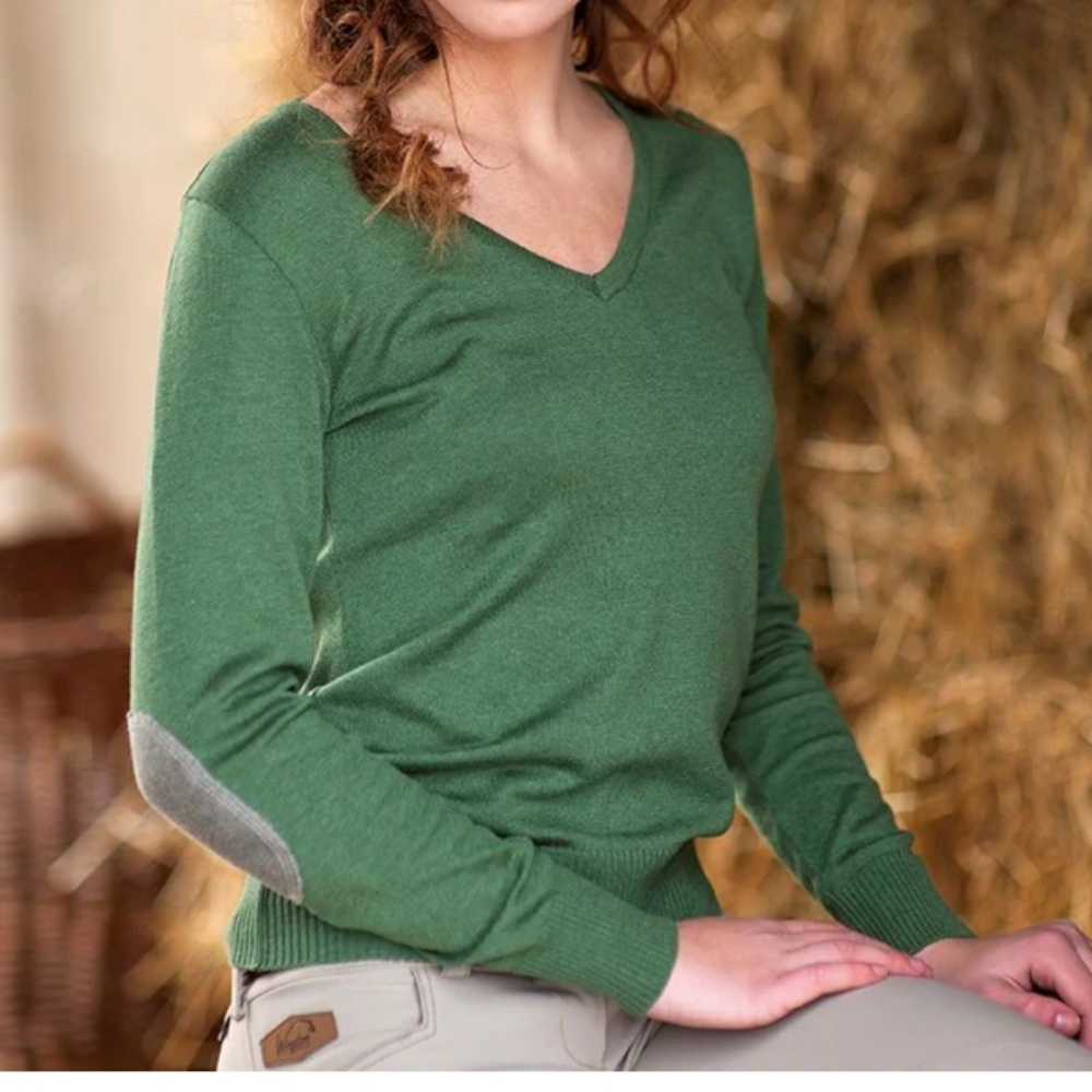 Winston Equestrian Milan V-Neck Sweater